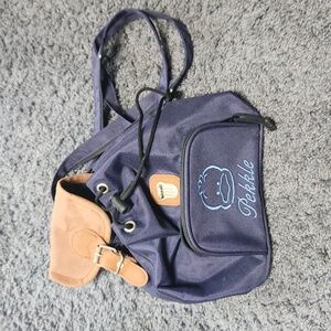 Pekkle vintage mini backpack